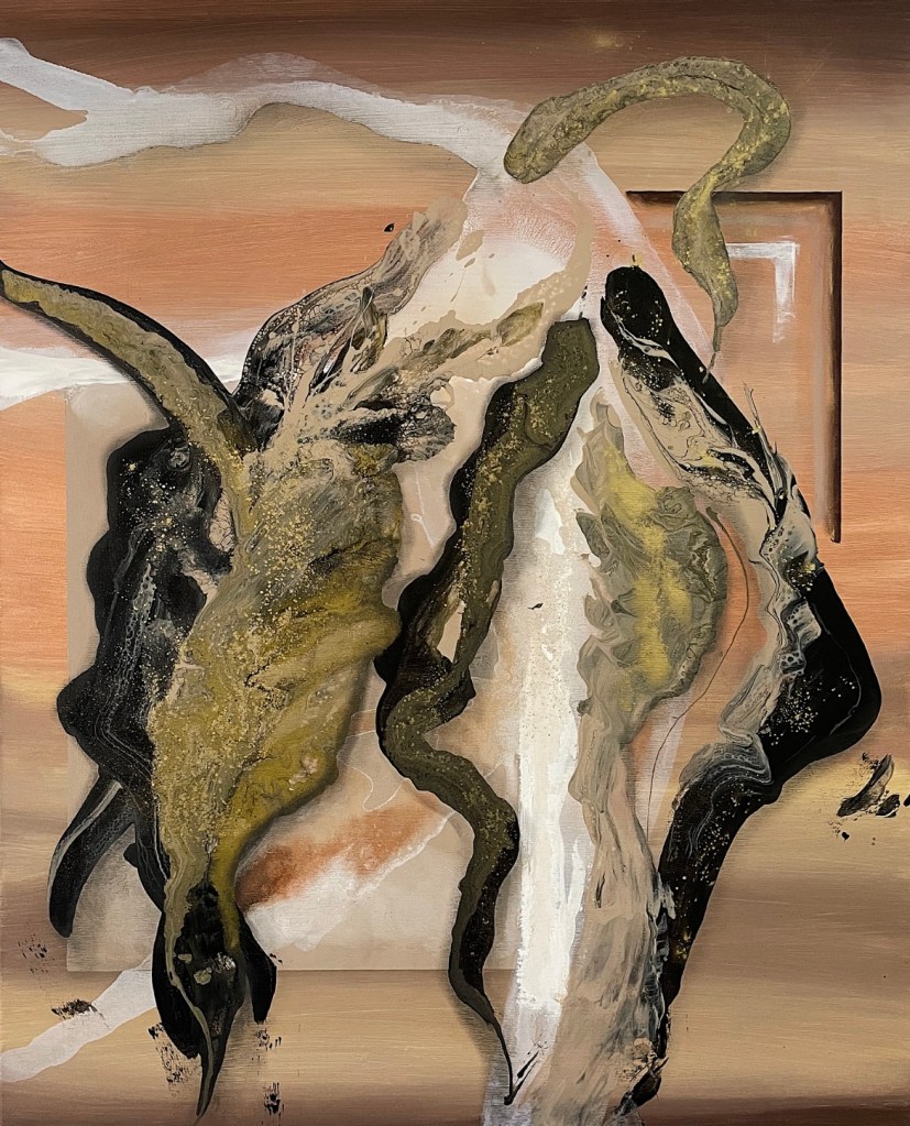 Agnieszka Kostka, malarstwo abtsrakcyjne, obrazy abstrakcyjne